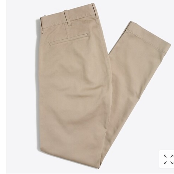 JCrew Slim-fit flex khaki pant NWT 34/34 khaki - Picture 4 of 6
